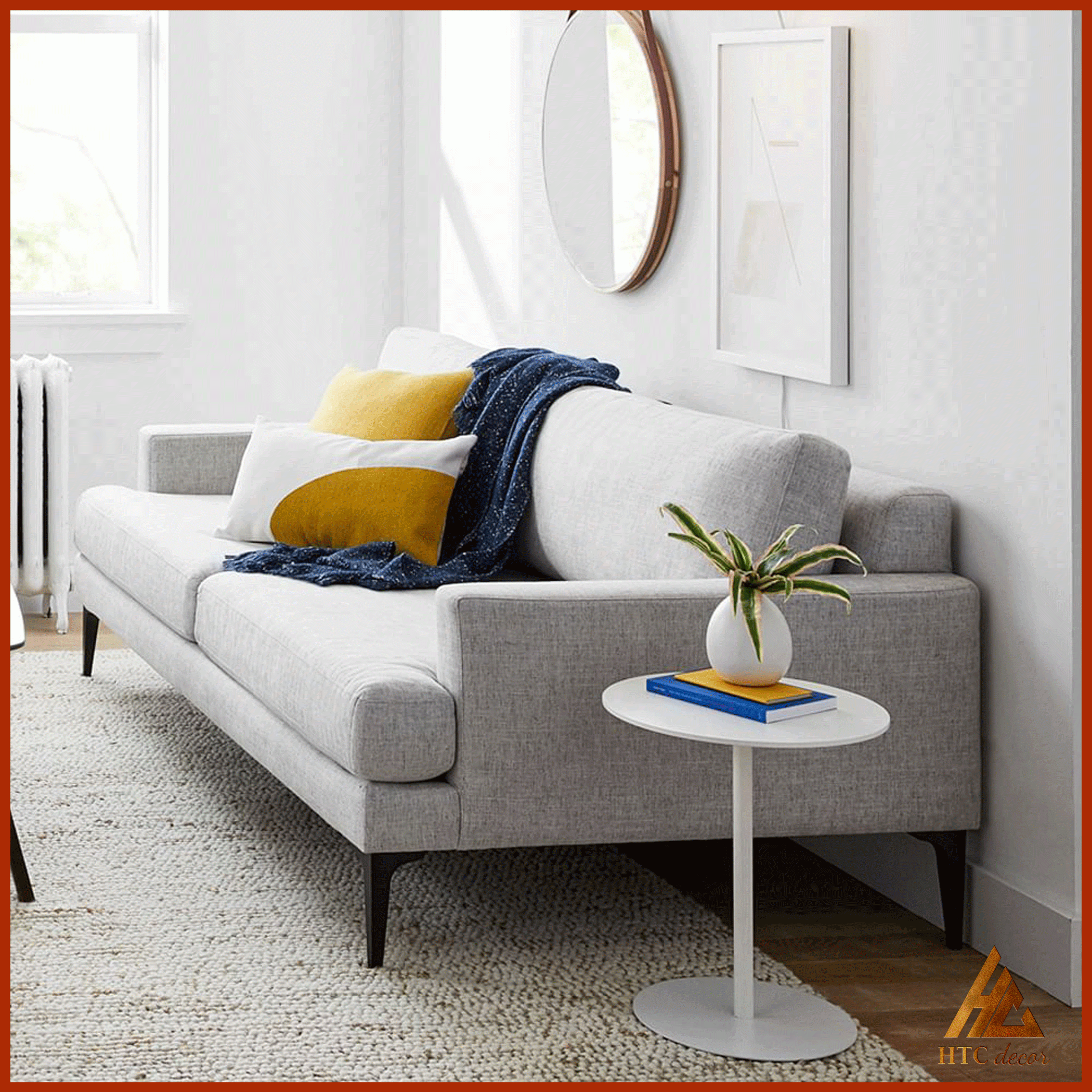 Ghế Sofa Băng Andes Vải Bố